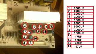   LCD TV Capacitor Repair Kit.BN44 00150A.LNT5265F.Capacitor kit  