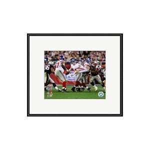 Eli Manning SuperBowl XLII 2007 Scrambling Action #10 by Unknown 10x8
