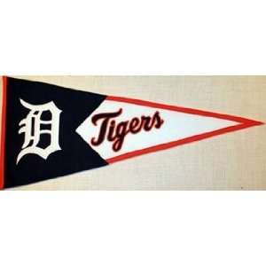  Detroit Tigers 40.5x17.5 Classic Wool Pennant Sports 
