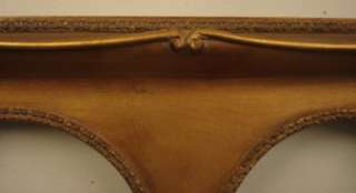 Solid Wood Gilt Picture Frame Antique Style 20.5 x 12  