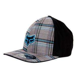  Fox Racing Freestyle Flexfit Hat   Small/Medium/Plaid 