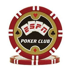  ESPNR Poker Club Professional 11.5g Poker Chips Sports 
