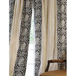  Plazzo Royale Embroidered Silk Curtains & Drapes