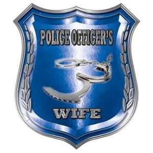  Law Enforcement Police Shield Badge Police Officers Wife 