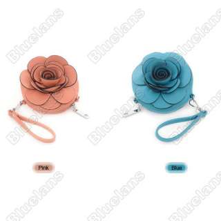 Mini Cute Candy Flower Wristlet Purse Satchel Handbag evening Bag Cell 