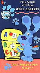 Blues Clues   ABCs and 123s VHS, 1999  