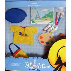  Madeline Doll Artist Play Adventure (2002) Toys & Games