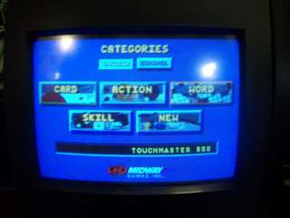 Touch Master 5000 countertop arcade game  