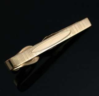 Vintage SWANK Tie Bar Clip Child 4 mm 12K GF Gold Fill  