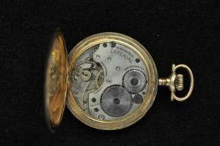 VINTAGE 12S BUREN WATCH CO IMEPERIAL HUNTING CASE POCKETWATCH 