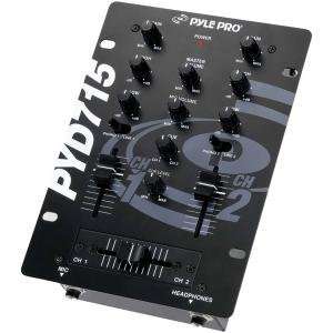  New PYLE PRO PYD715 65 Inch 2 Channel Professional Mixer 