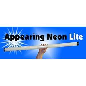  Appearing Neo Light Bulb Large visual magic trick neon 