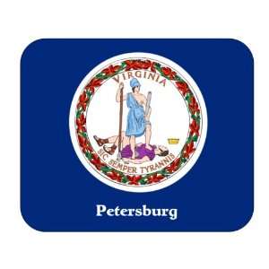  US State Flag   Petersburg, Virginia (VA) Mouse Pad 