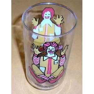  McDonalds Ronald McDonald Collector Series Drinking Glass 