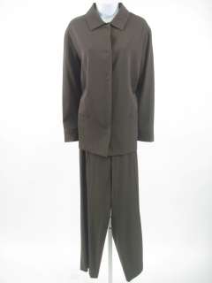 PIAZZA SEMPIONE Olive Green Pant Suit  