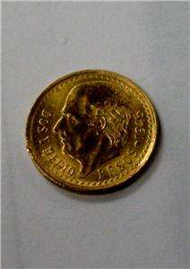 1945 Dos y Medio Gold Coin *Peso*  