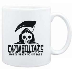  Mug White  Carom Billiards UNTIL DEATH SEPARATE US 