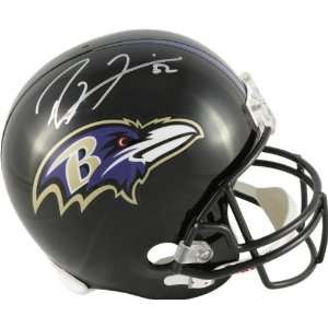 Ray Lewis Autographed Helmet  Details: Baltimore Ravens, Riddell 