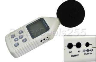 Sound Noise level Meter Decibel Pressure Tester 3 Tester 30 130dB 