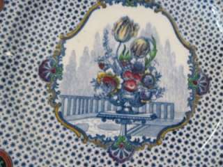   Copeland Spode Poly Chromatic 9 Plate Made in England #1687  