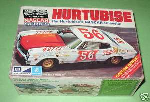 MPC #1703 Jim Hurtubise Nascar Chevelle Empty Box  