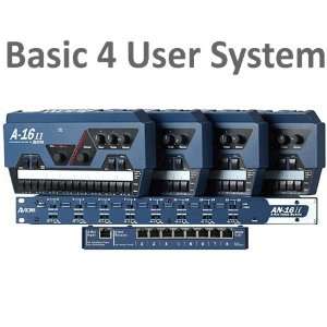   Personal Monitor System w/A 16D  4 Person Bundle 