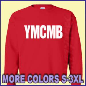 YMCMB shirt Hip Hop young money & cash RAP Sweatshirt  