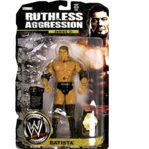   Ruthless Aggression Series 31 Action Figure Batista Toys & Games