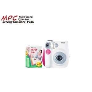  Fujifilm Instax Mini 7S Instant Film Camera (Pink) + 20 