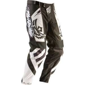 Fly Racing F 16 Youth Pants Black/White 22:  Sports 