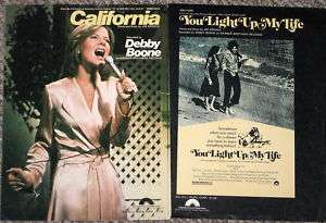 DEBBY BOONE CALIFORNIA/ YOU LIGHT UP MY LIFE  