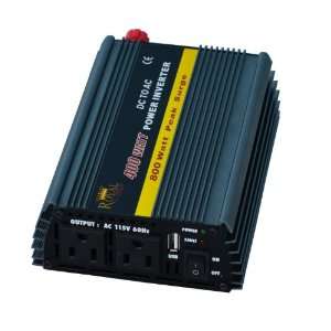  Royal Power PI400 12 Power Inverter 400 Watt 12 Volt DC To 