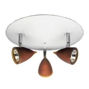  8113 WH Amber Amber Vetro Ceiling Fixture: Home 