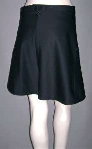 Yohji Yamamoto Adidas Y3 sporty black aline skirt sz M Classic  