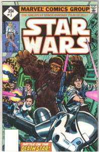 Star Wars Marvel Comic Book #3 Reprint 1977 FINE+  