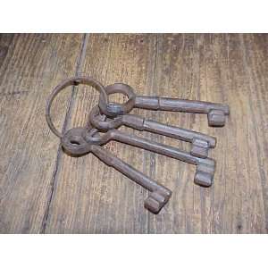  Rustic Iron Key Ring 