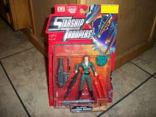 1997 GALOOB TOYS  STARSHIP TROOPERS  BUG THRASHER CARMEN IBANEZ FIGURE 