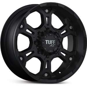  TUFF A/T WHEEL T03 FLAT BLACK 8X6.5 +0   20X9: Automotive