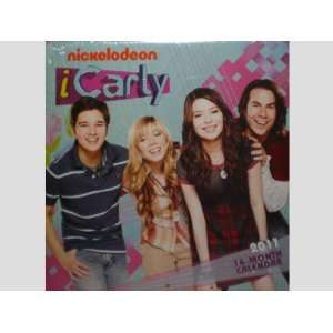  Nickelodeon iCarly 16 Month 2011 Wall Calendar Office 