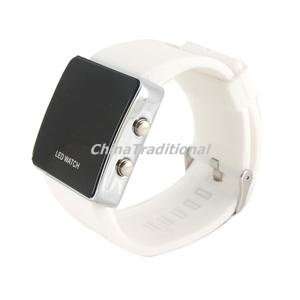   Special design band LED Wrist Women Watch White: Everything Else