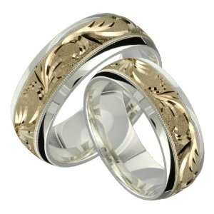   Comfort Fit Wedding Band for Him & Her Custom Made Choose your Size
