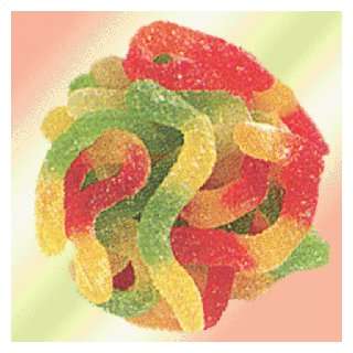 Sour Gummi Worms  Grocery & Gourmet Food