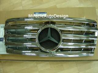 Chrome Front Grille For 1993 1995 Mercedes W124 E Class  