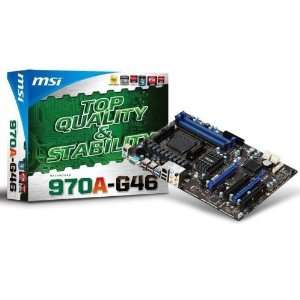  Msi 970A G46   Am3+ Socket   Amd 970 Chipset   Atx: Computers 