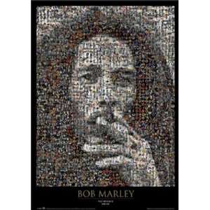  BOB MARLEY MOSAIC HEAD SMOKING SUBWAY POSTER SUB99101 