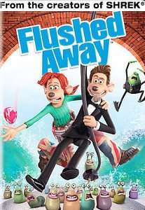 Flushed Away DVD, 2007, Full Frame Checkpoint  