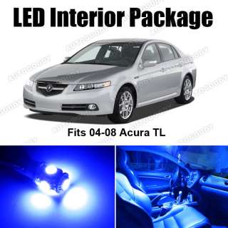 BLUE LED Lights Interior Package Deal for Acura TL  
