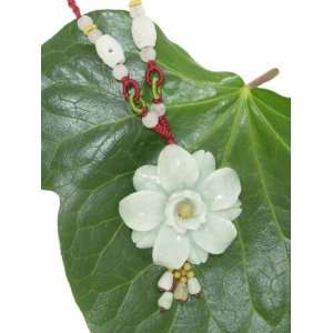  Large Camellia Flower Blossom Produce This Spectacular Necklace 