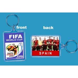 Spain World Cup Champion   South Africa 2010 Fifa   Keychain (2x1)