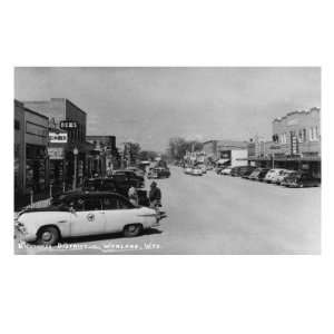  Worland, Wyoming   Street Scene Travel Premium Poster 